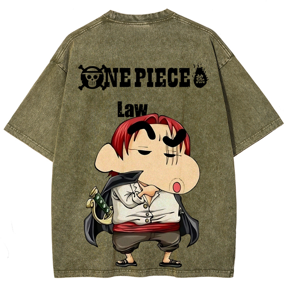 Crayon Shin-chan | Unisex Fit Washed T-Shirt