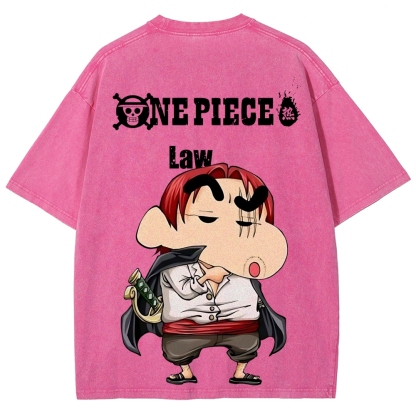 Crayon Shin-chan | Unisex Fit Washed T-Shirt