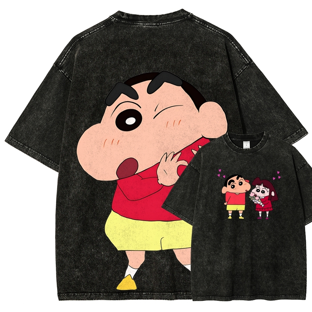 Crayon Shin-chan | Unisex Fit Washed T-Shirt
