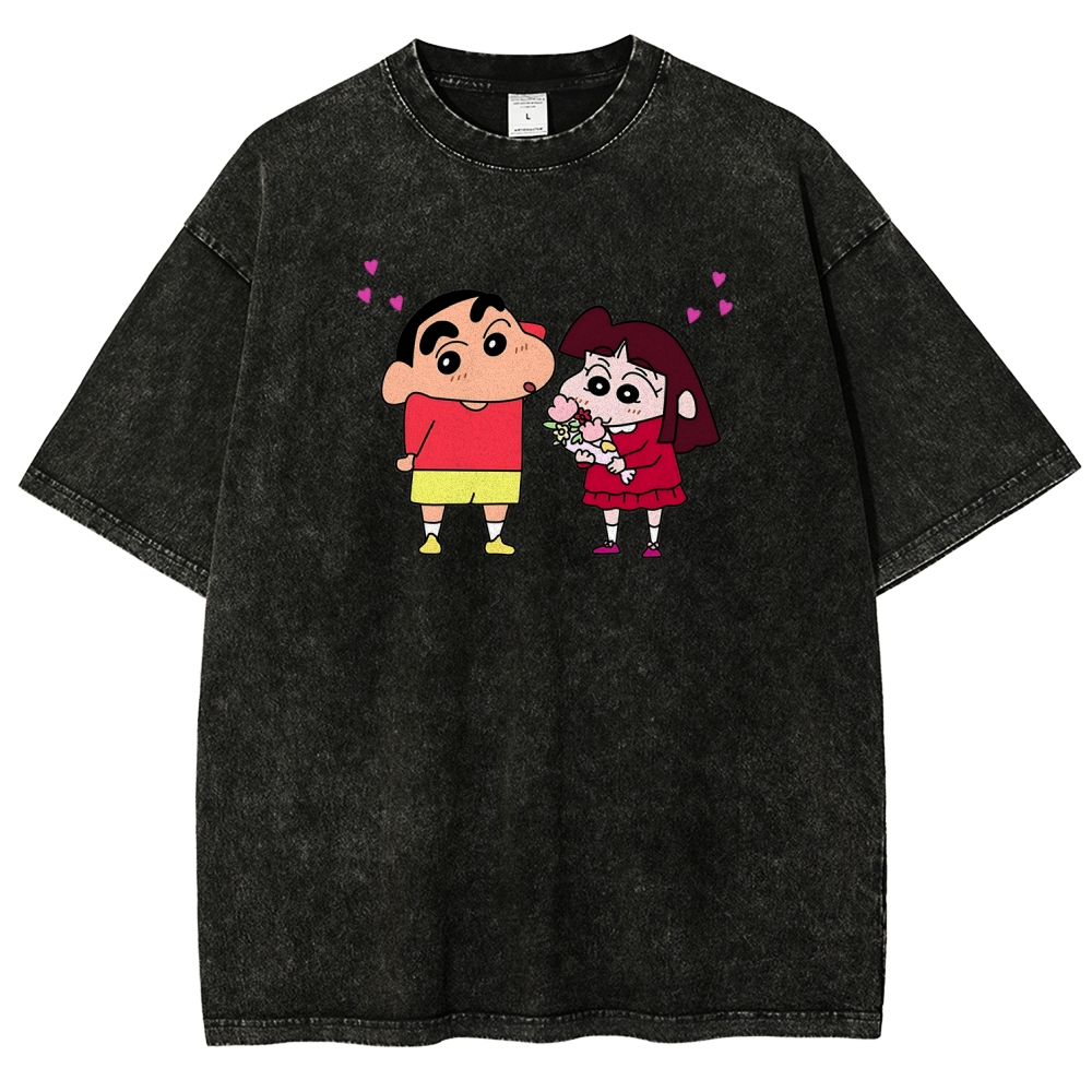 Crayon Shin-chan | Unisex Fit Washed T-Shirt