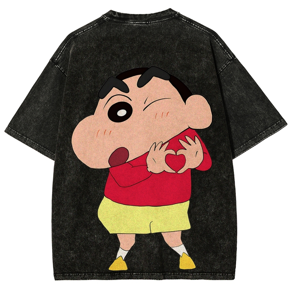 Crayon Shin-chan | Unisex Fit Washed T-Shirt