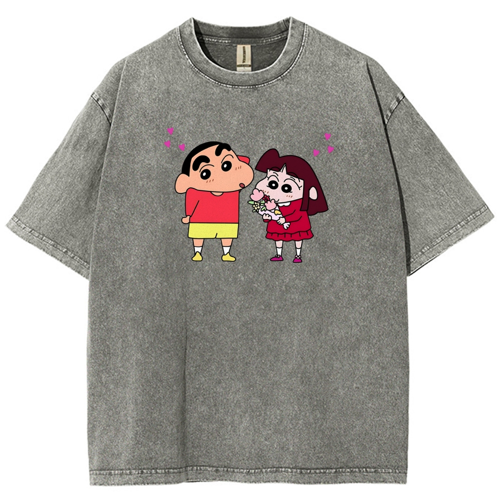 Crayon Shin-chan | Unisex Fit Washed T-Shirt