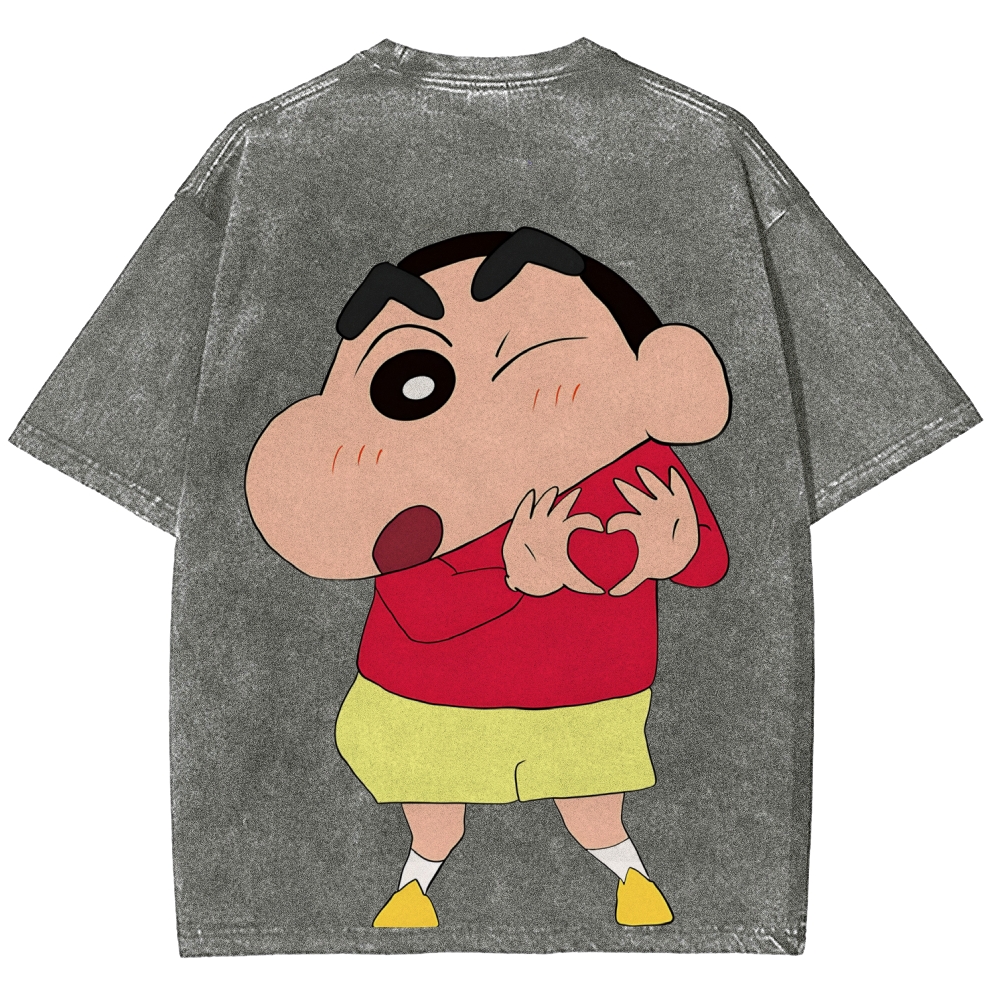 Crayon Shin-chan | Unisex Fit Washed T-Shirt