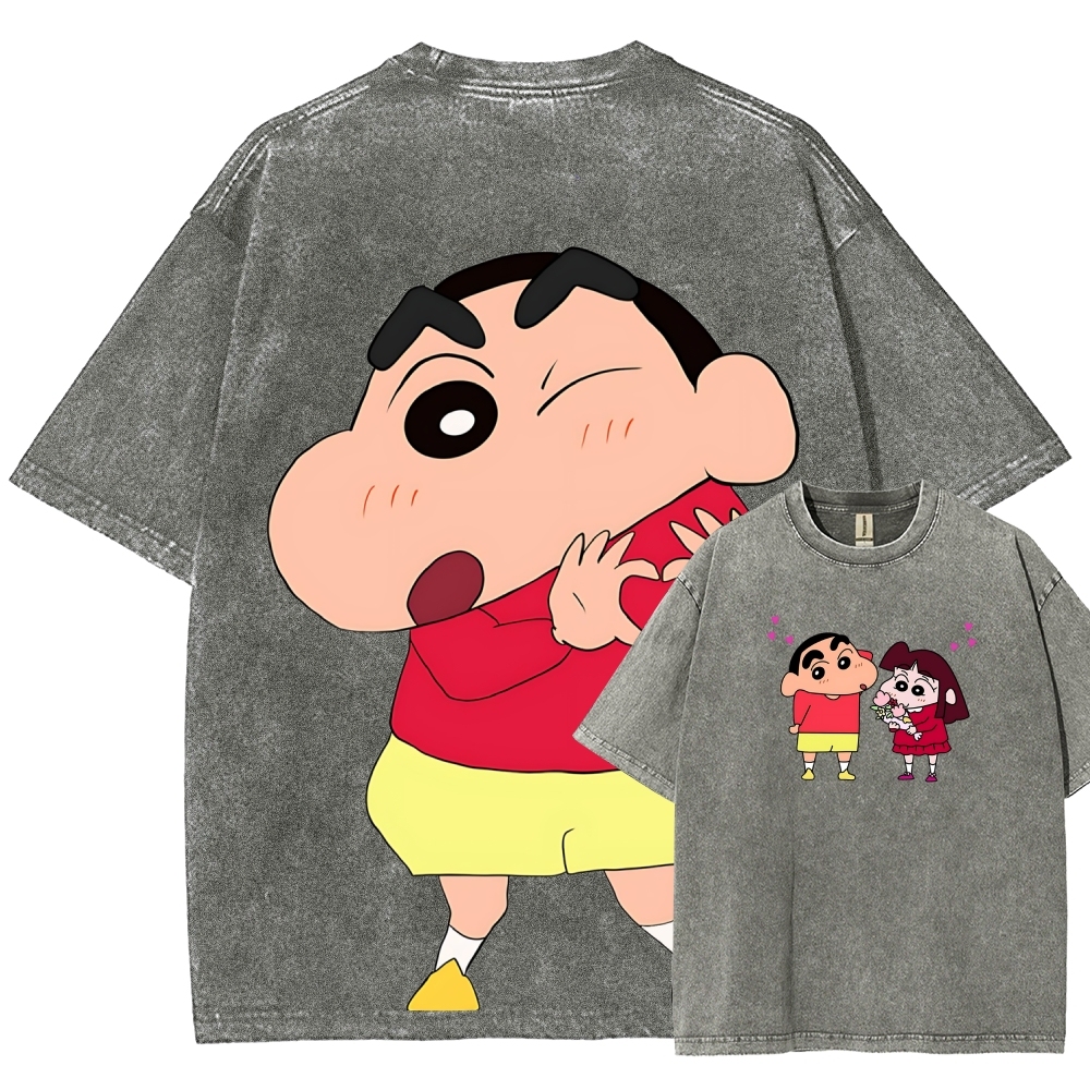 Crayon Shin-chan | Unisex Fit Washed T-Shirt