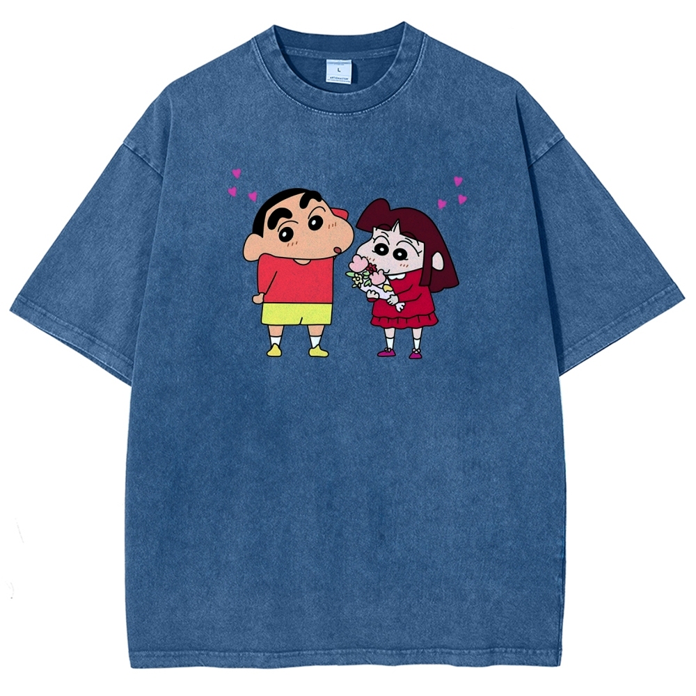 Crayon Shin-chan | Unisex Fit Washed T-Shirt