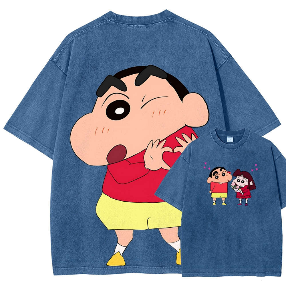Crayon Shin-chan | Unisex Fit Washed T-Shirt