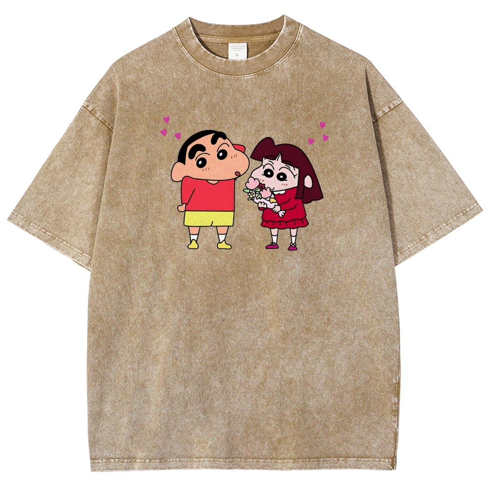 Crayon Shin-chan | Unisex Fit Washed T-Shirt