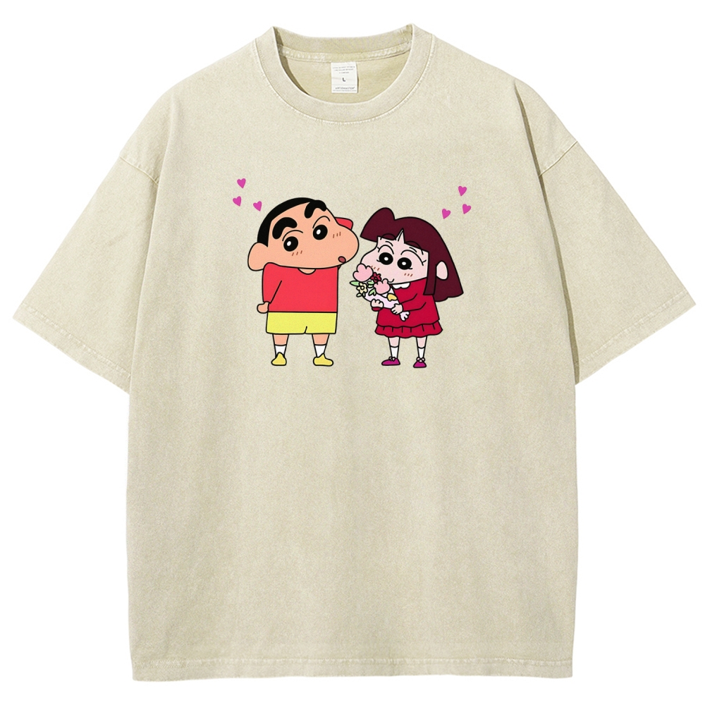 Crayon Shin-chan | Unisex Fit Washed T-Shirt