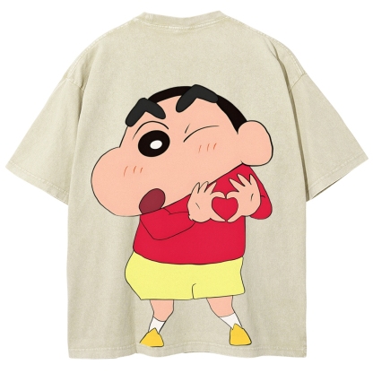 Crayon Shin-chan | Unisex Fit Washed T-Shirt
