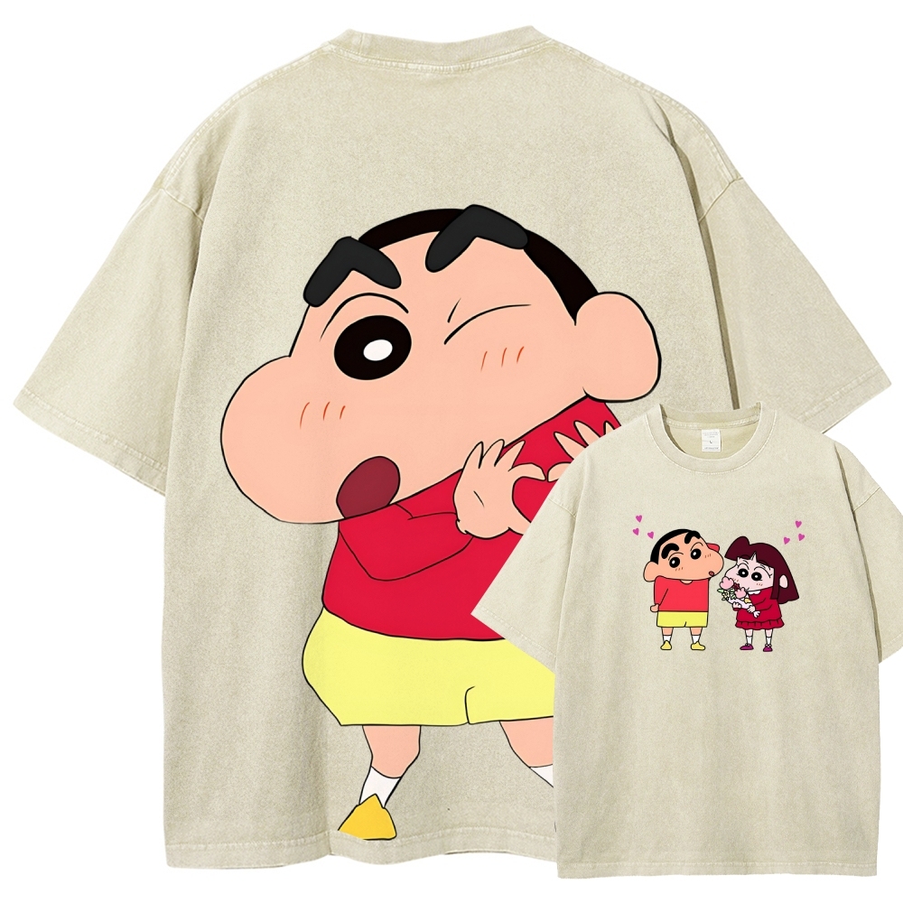 Crayon Shin-chan | Unisex Fit Washed T-Shirt