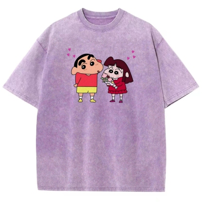 Crayon Shin-chan | Unisex Fit Washed T-Shirt