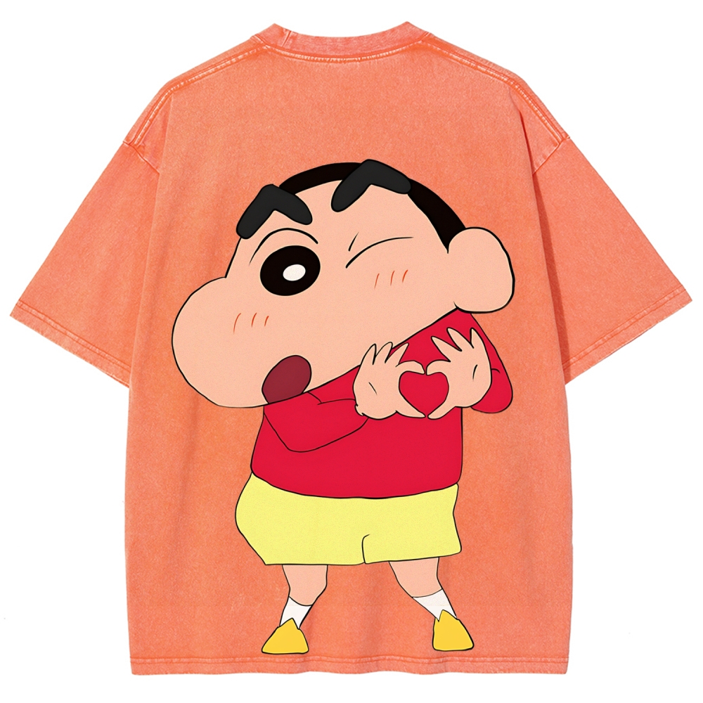Crayon Shin-chan | Unisex Fit Washed T-Shirt
