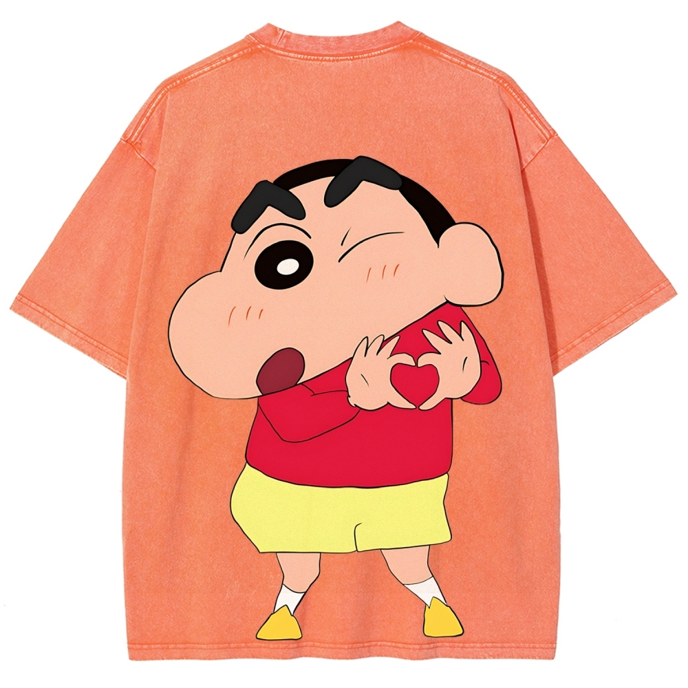 Crayon Shin-chan | Unisex Fit Washed T-Shirt
