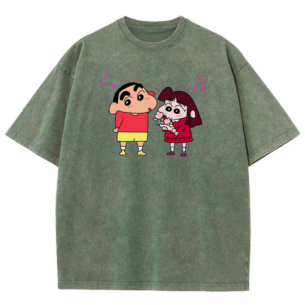 Crayon Shin-chan | Unisex Fit Washed T-Shirt