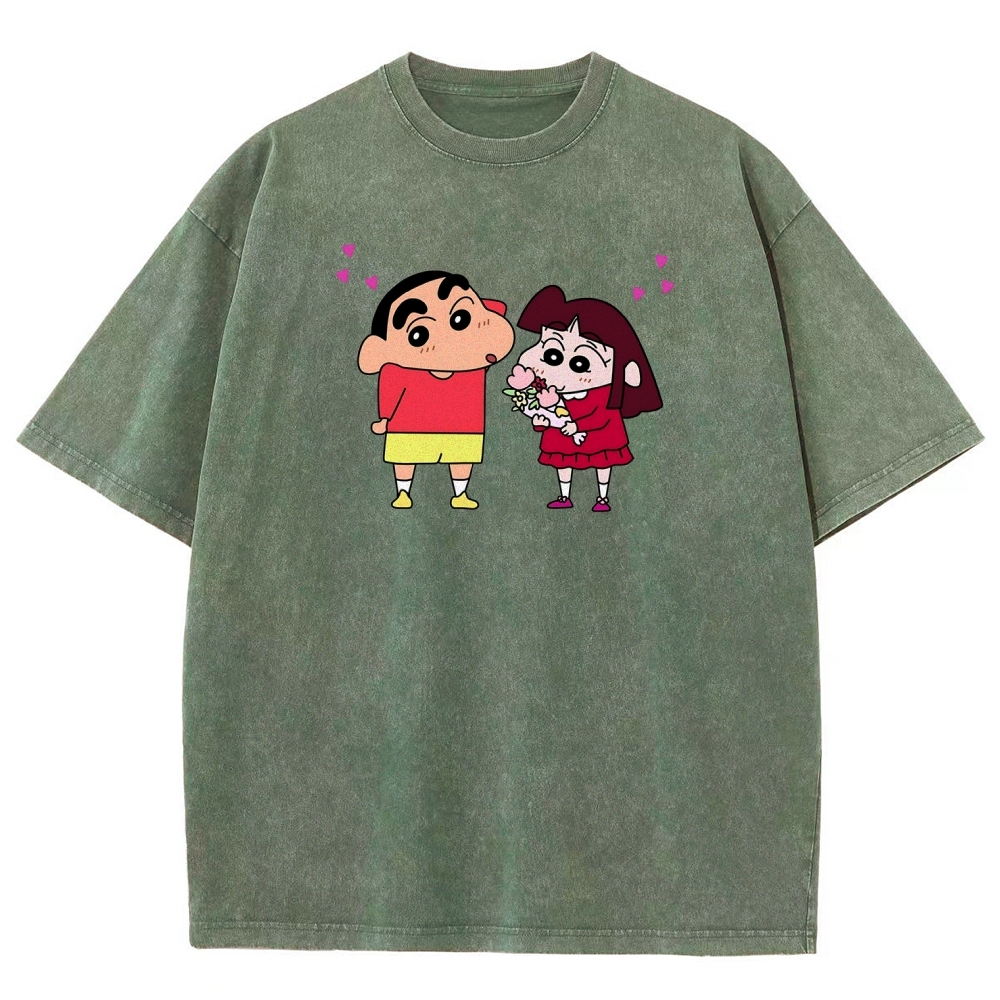 Crayon Shin-chan | Unisex Fit Washed T-Shirt