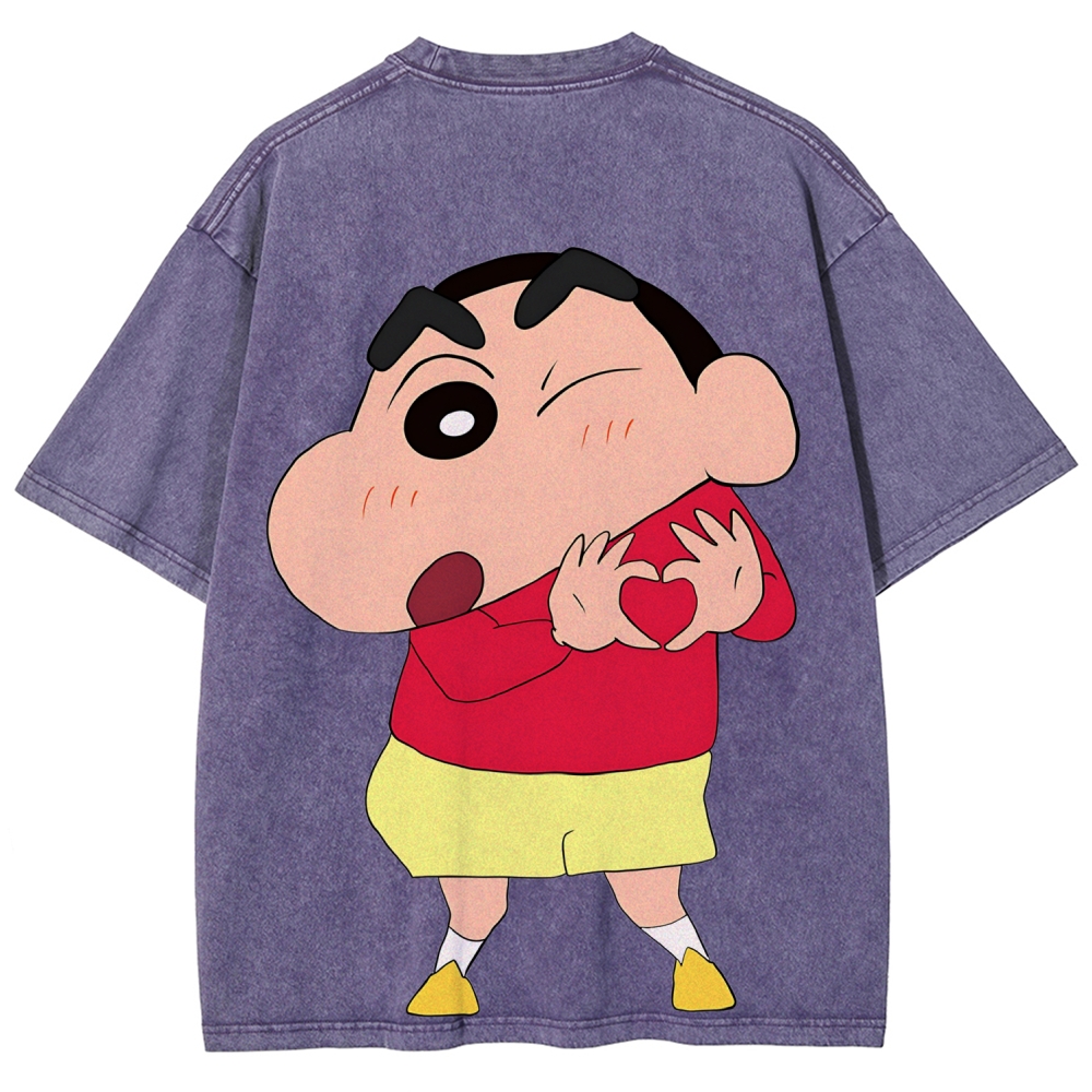 Crayon Shin-chan | Unisex Fit Washed T-Shirt