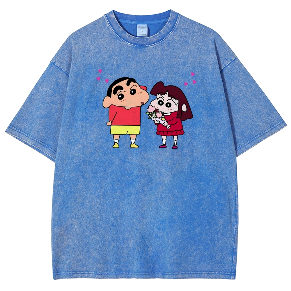 Crayon Shin-chan | Unisex Fit Washed T-Shirt