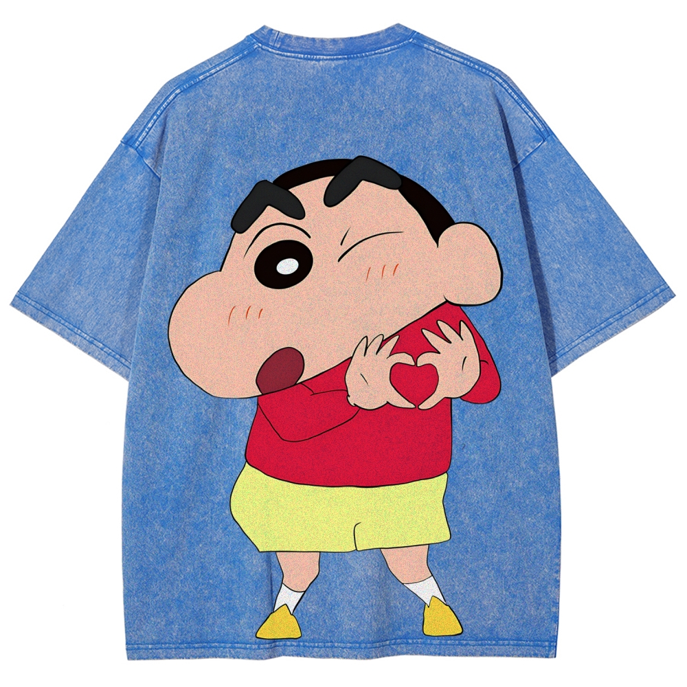Crayon Shin-chan | Unisex Fit Washed T-Shirt