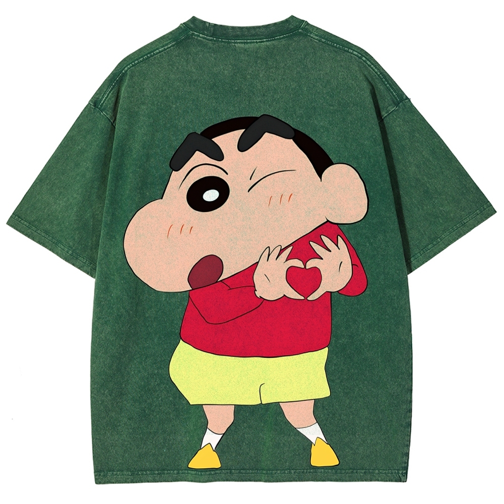 Crayon Shin-chan | Unisex Fit Washed T-Shirt