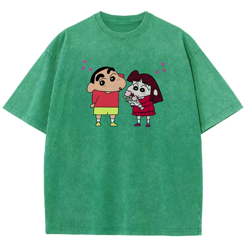 Crayon Shin-chan | Unisex Fit Washed T-Shirt