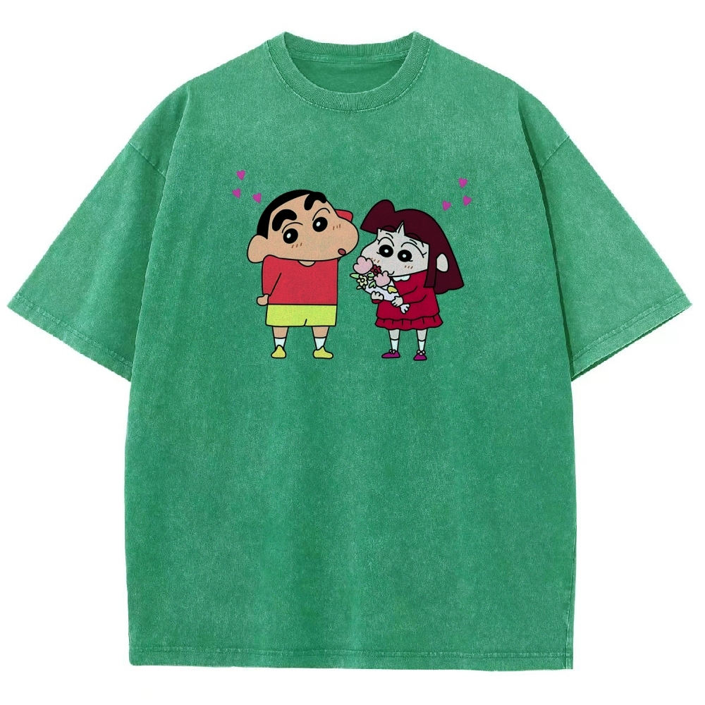 Crayon Shin-chan | Unisex Fit Washed T-Shirt