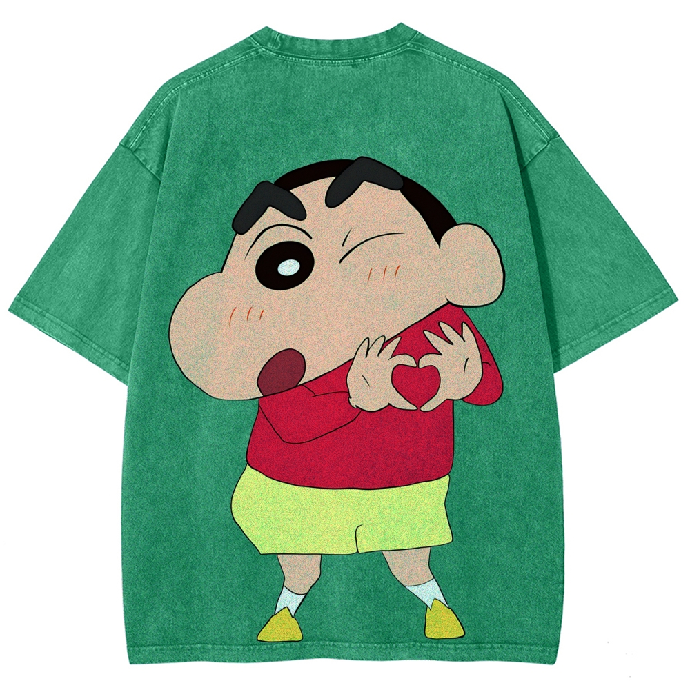 Crayon Shin-chan | Unisex Fit Washed T-Shirt