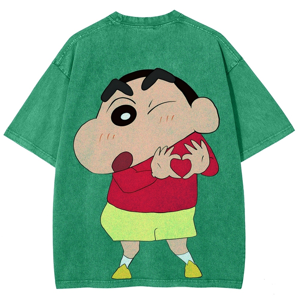 Crayon Shin-chan | Unisex Fit Washed T-Shirt