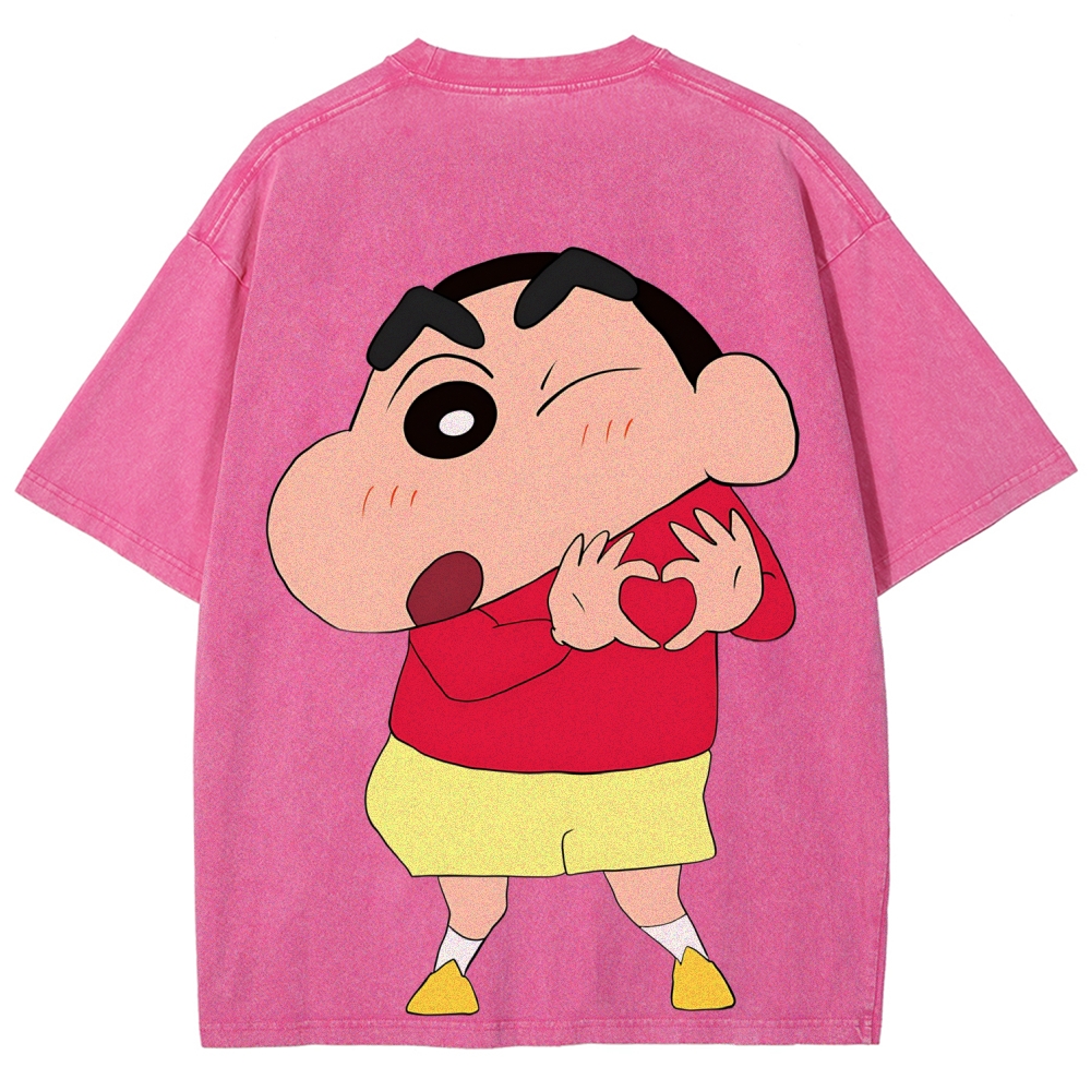 Crayon Shin-chan | Unisex Fit Washed T-Shirt