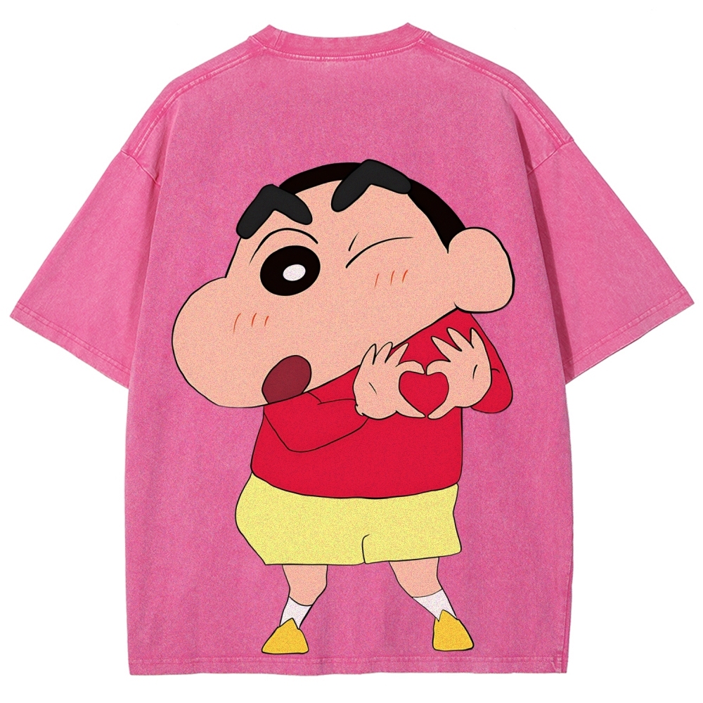 Crayon Shin-chan | Unisex Fit Washed T-Shirt