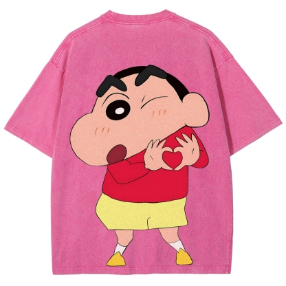 Crayon Shin-chan | Unisex Fit Washed T-Shirt