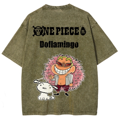 Crayon Shin-chan | Unisex Fit Washed T-Shirt