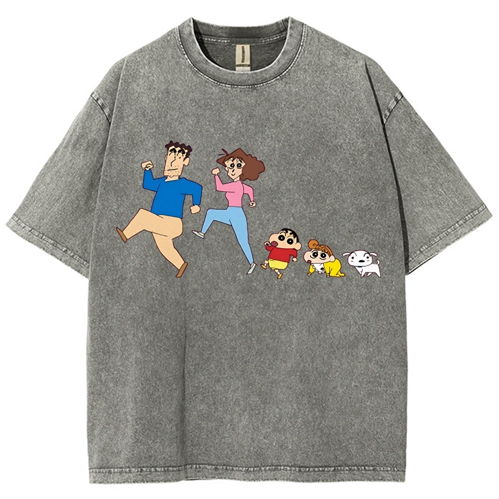 Crayon Shin-chan | Unisex Fit Washed T-Shirt