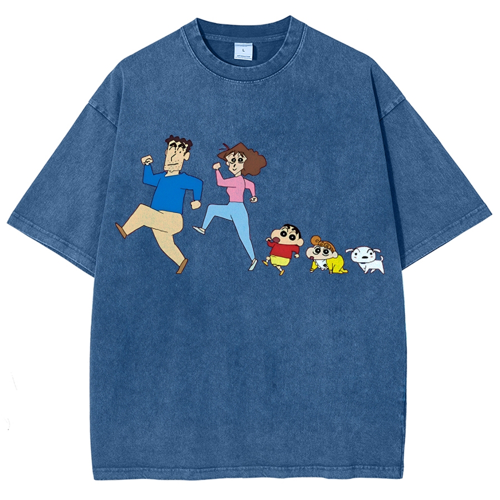 Crayon Shin-chan | Unisex Fit Washed T-Shirt