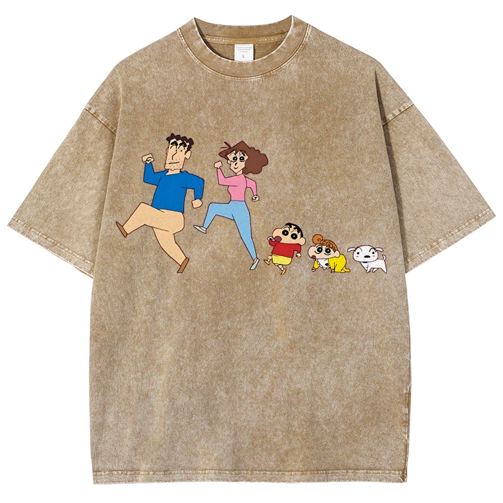 Crayon Shin-chan | Unisex Fit Washed T-Shirt