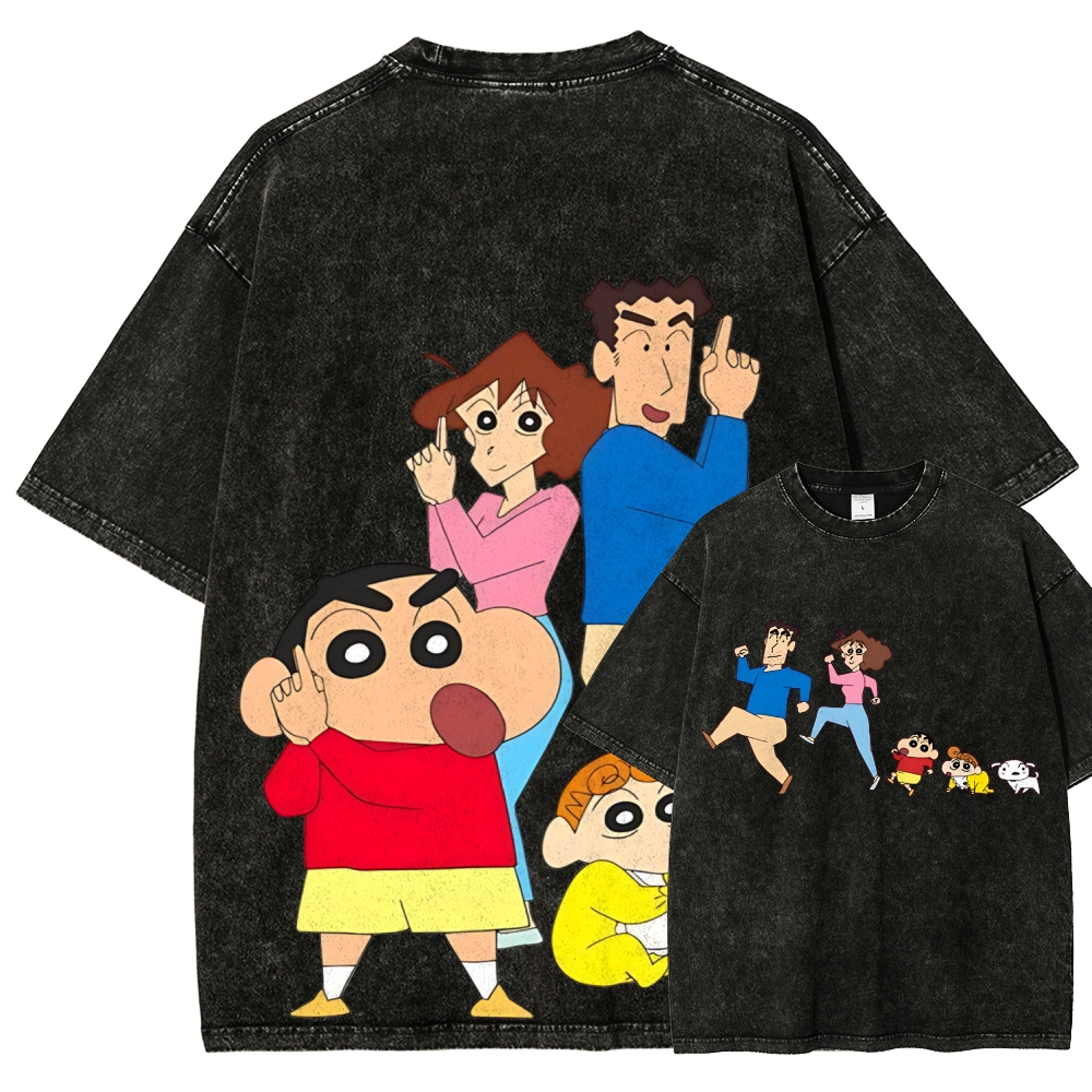 Crayon Shin-chan | Unisex Fit Washed T-Shirt