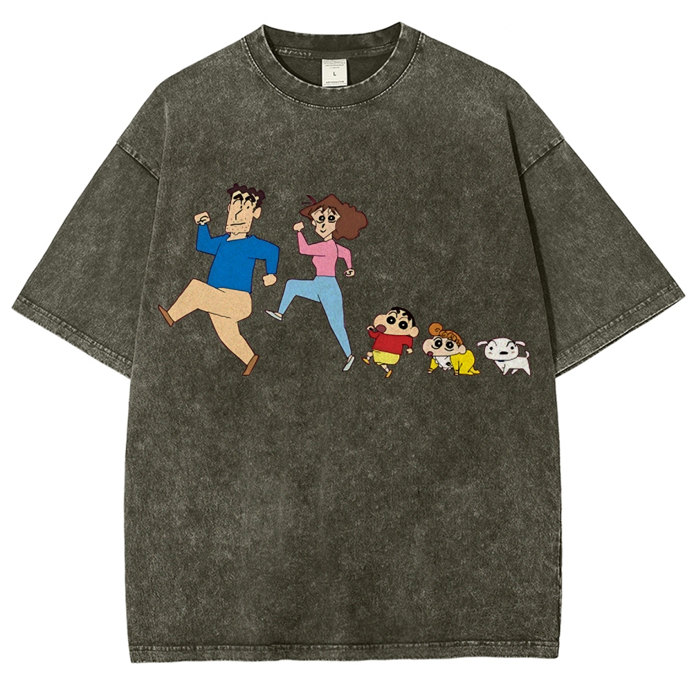 Crayon Shin-chan | Unisex Fit Washed T-Shirt