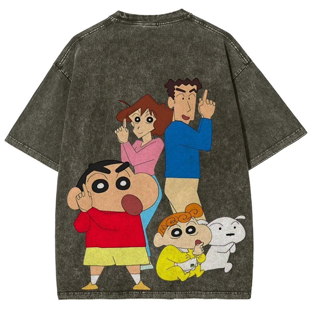Crayon Shin-chan | Unisex Fit Washed T-Shirt