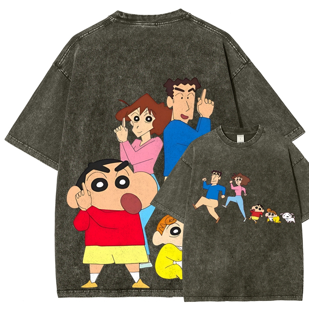 Crayon Shin-chan | Unisex Fit Washed T-Shirt