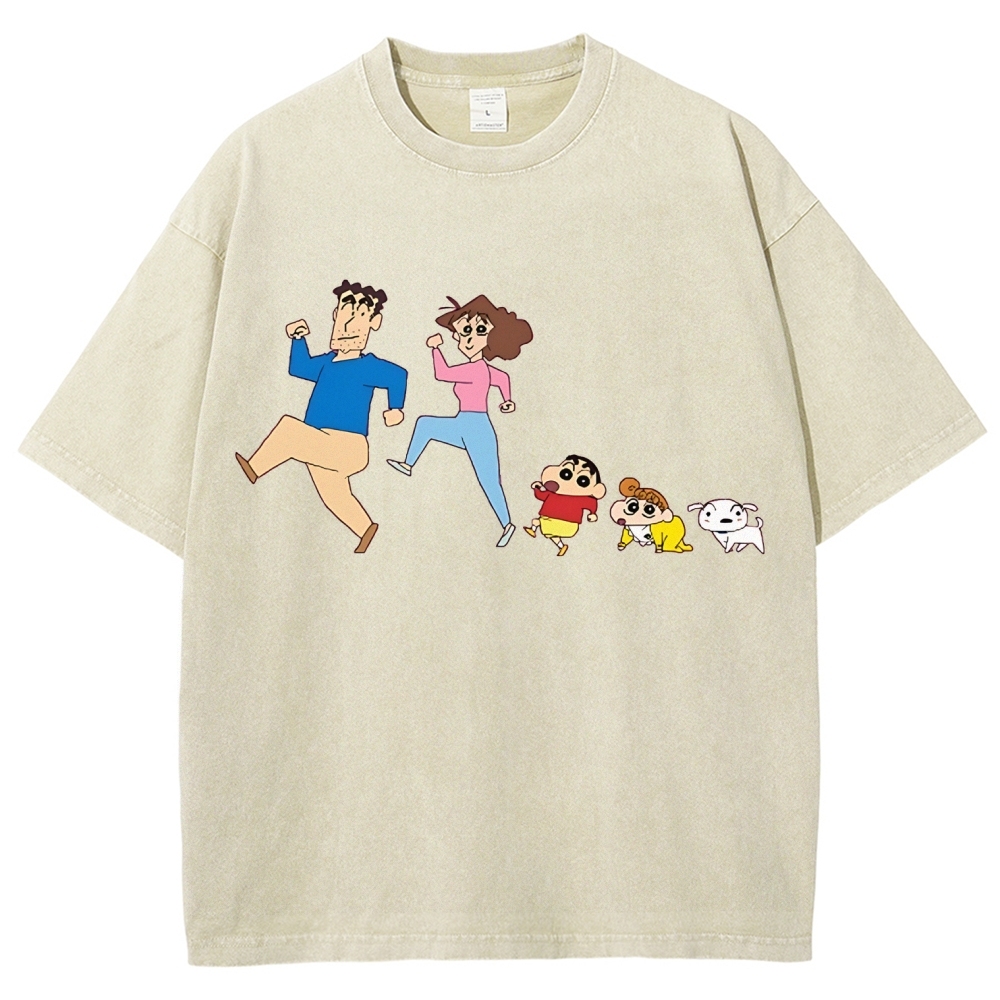 Crayon Shin-chan | Unisex Fit Washed T-Shirt