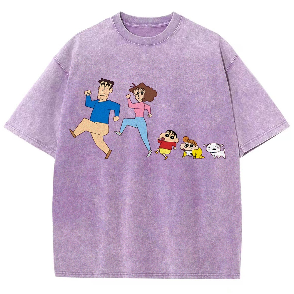 Crayon Shin-chan | Unisex Fit Washed T-Shirt