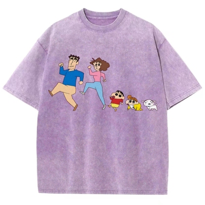 Crayon Shin-chan | Unisex Fit Washed T-Shirt