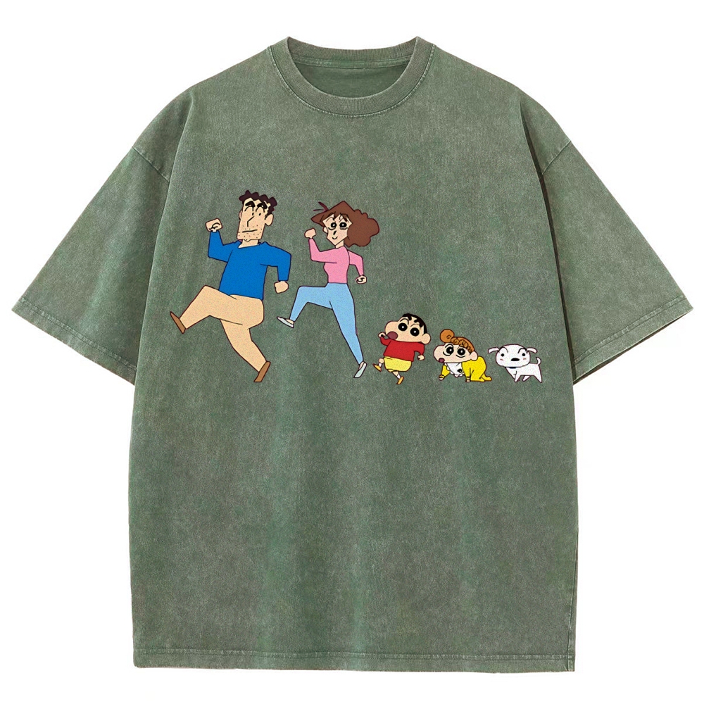 Crayon Shin-chan | Unisex Fit Washed T-Shirt