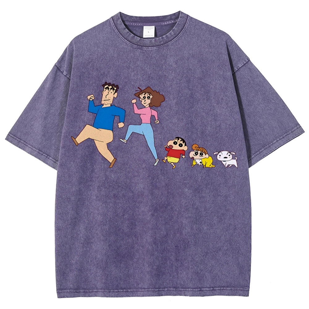 Crayon Shin-chan | Unisex Fit Washed T-Shirt