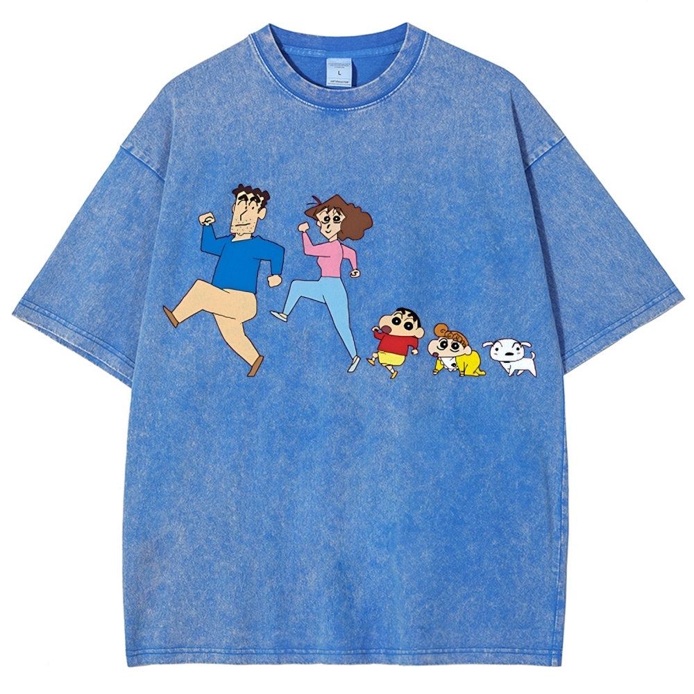 Crayon Shin-chan | Unisex Fit Washed T-Shirt