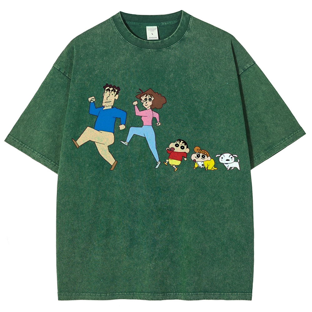 Crayon Shin-chan | Unisex Fit Washed T-Shirt