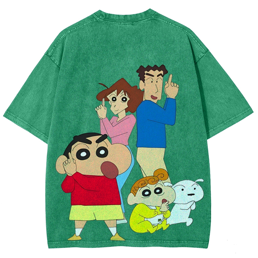 Crayon Shin-chan | Unisex Fit Washed T-Shirt