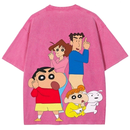 Crayon Shin-chan | Unisex Fit Washed T-Shirt