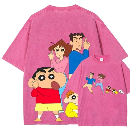Crayon Shin-chan | Unisex Fit Washed T-Shirt