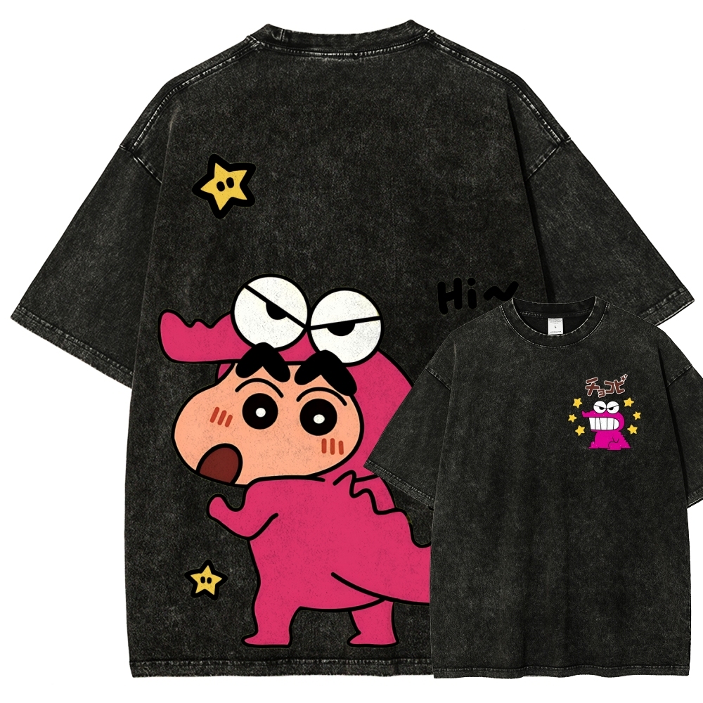 Crayon Shin-chan | Unisex Fit Washed T-Shirt