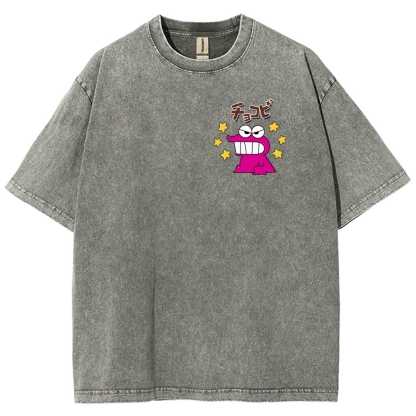 Crayon Shin-chan | Unisex Fit Washed T-Shirt